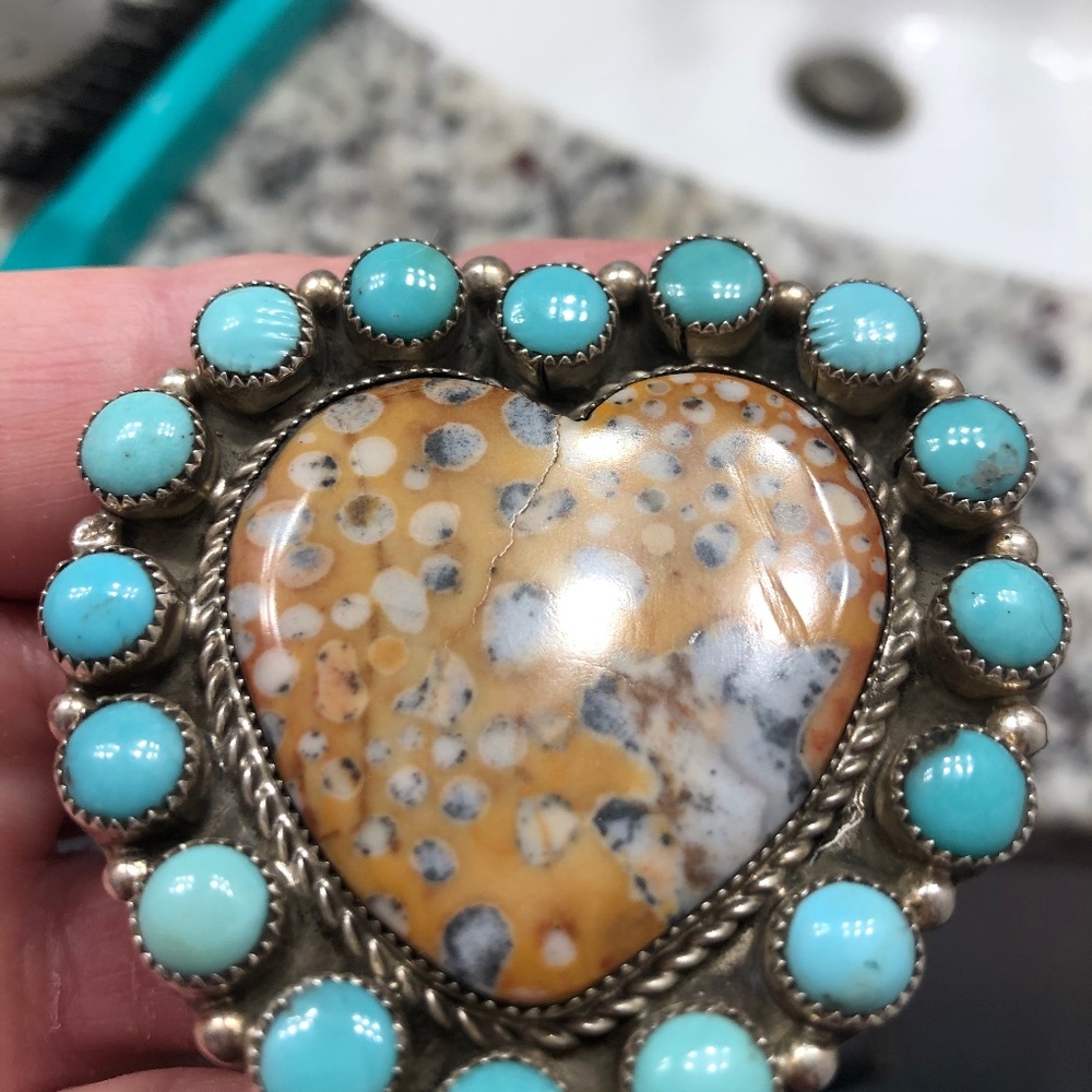 M & S turquoise Bambi ring